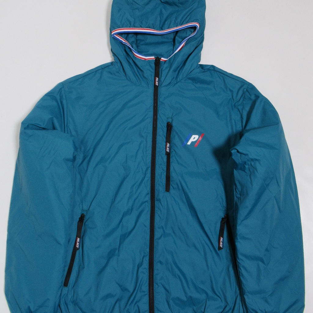 Palace Men's P Liner Jacket Deep Lake Hooded P14jh053 Size S